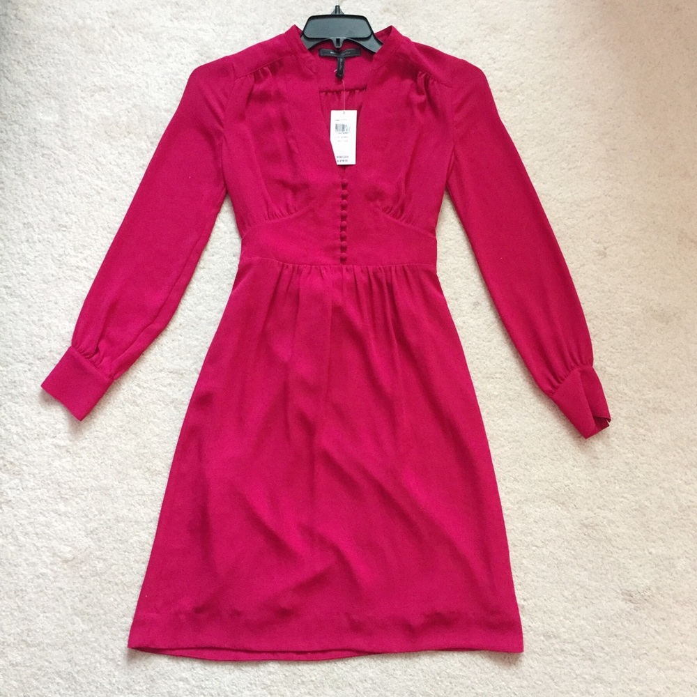 NWT BCBG maxazria long sleeve dress